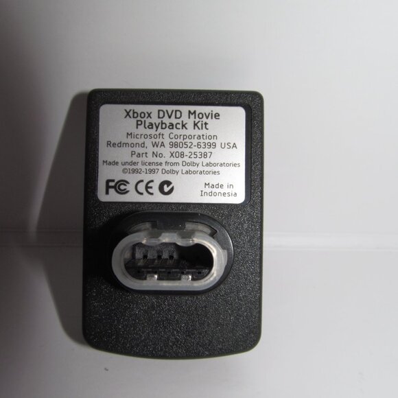 Microsoft Xbox Original DVD Movie Playback Kit OEM Receiver Only X08-25387 Works - Picture 2 of 2